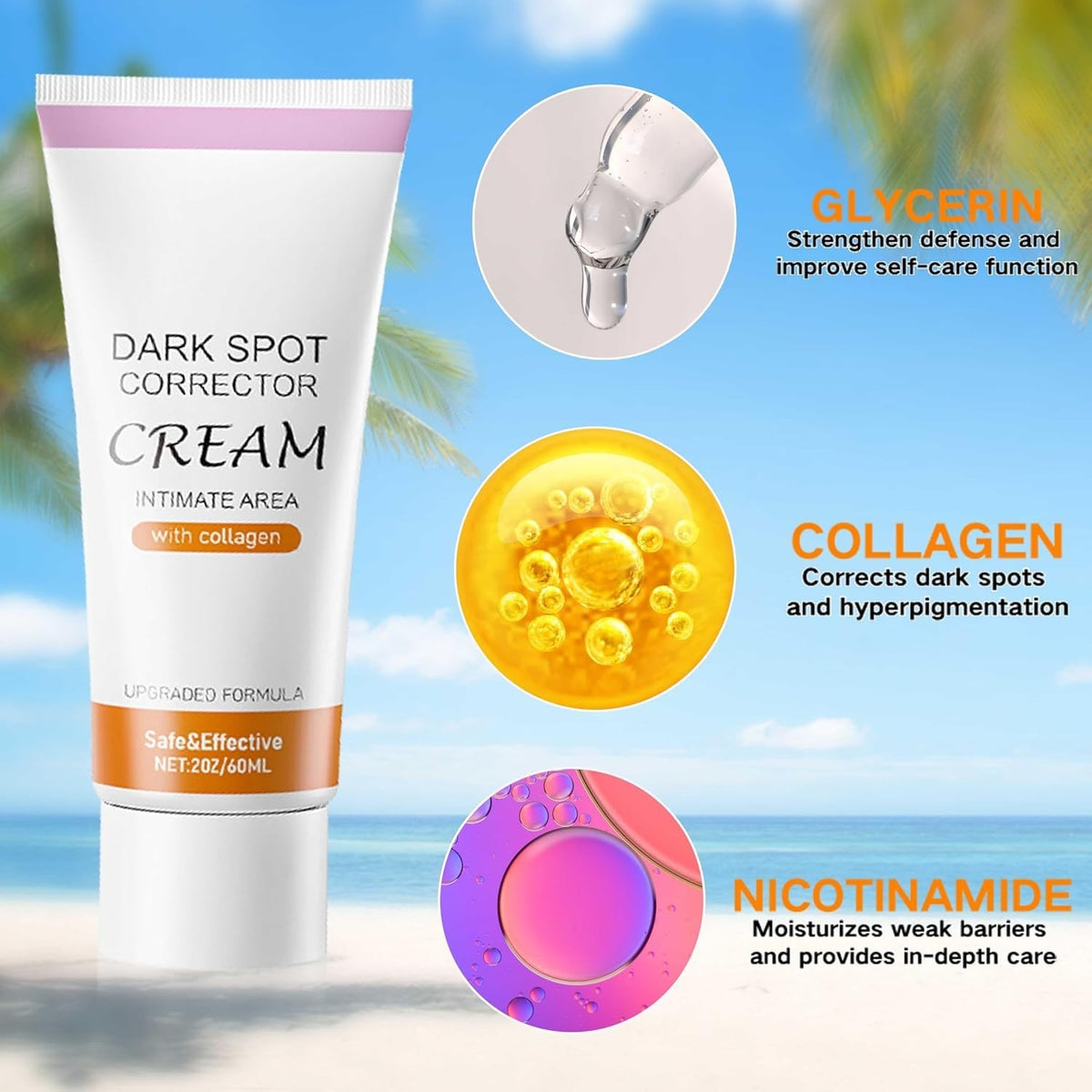 Dark Spot Remover Cream for Face & Body - Brightening Hyperpigmentation Treatment