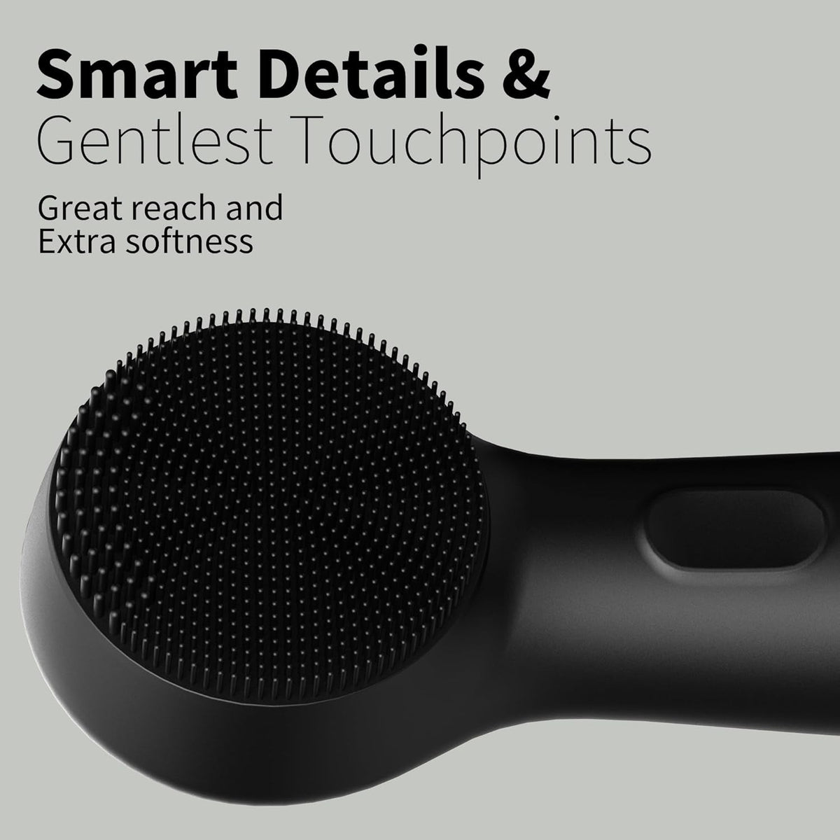 Rechargeable Silicone Facial Cleansing Brush for Deep Pore Cleaning