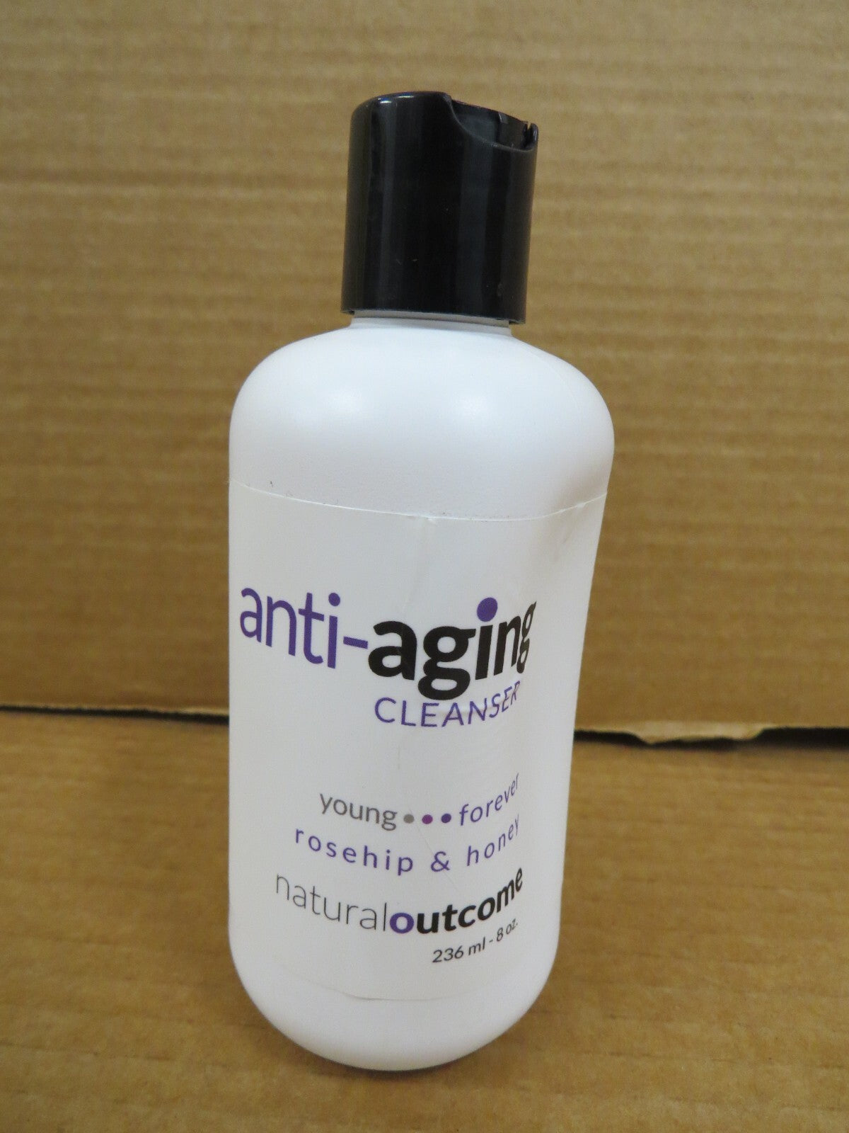 Anti-Aging Facial Cleanser with Rosehip & Honey 8 oz - Natural & Nourishing