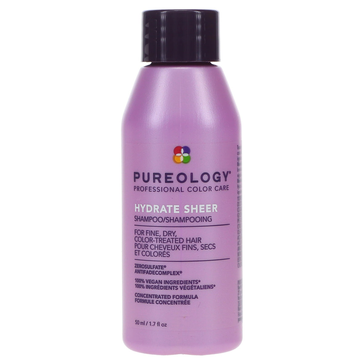 Pureology Hydrate Sheer Shampoo & Conditioner Set 1.7 oz Vegan Hair Care