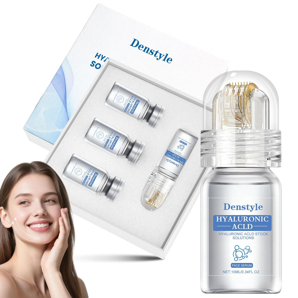 Micro Needling Face Kit with Serum Infusion System for Rejuvenation