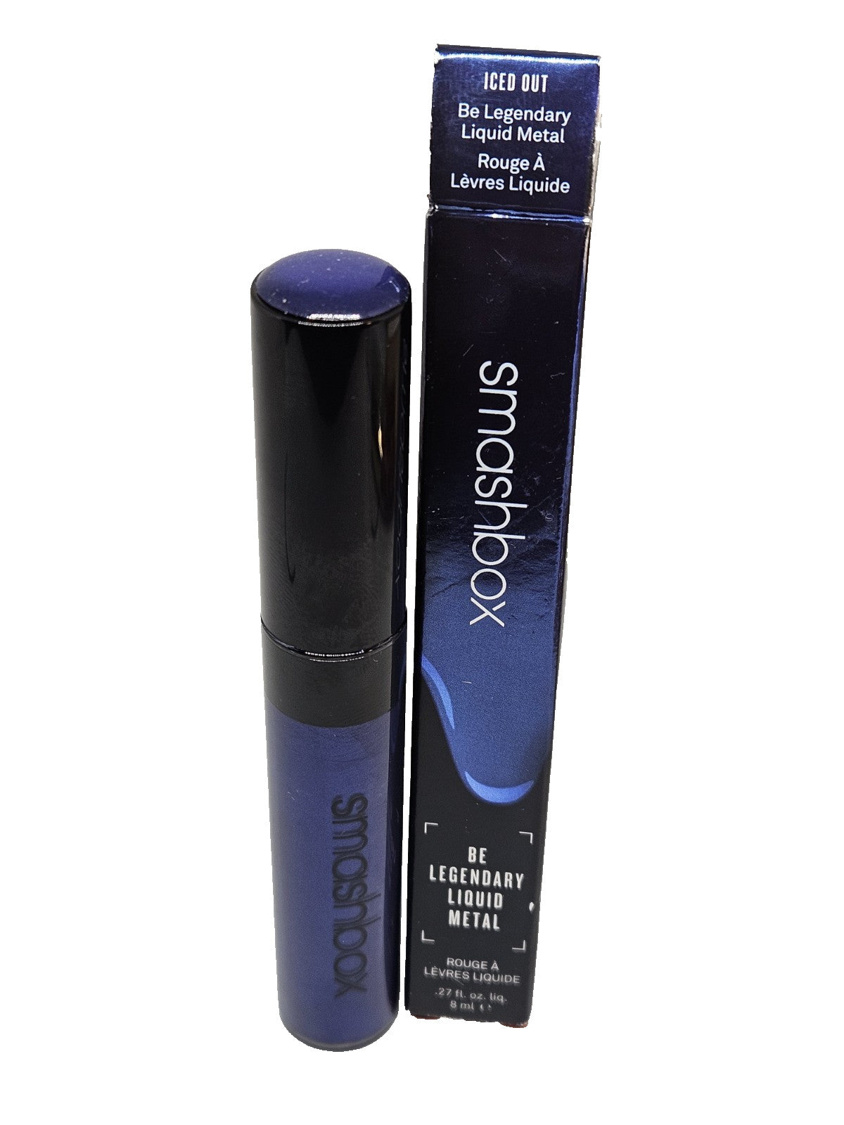 Liquid Lipstick Metallic Iced Out 0.27oz - Full Coverage & High Shine