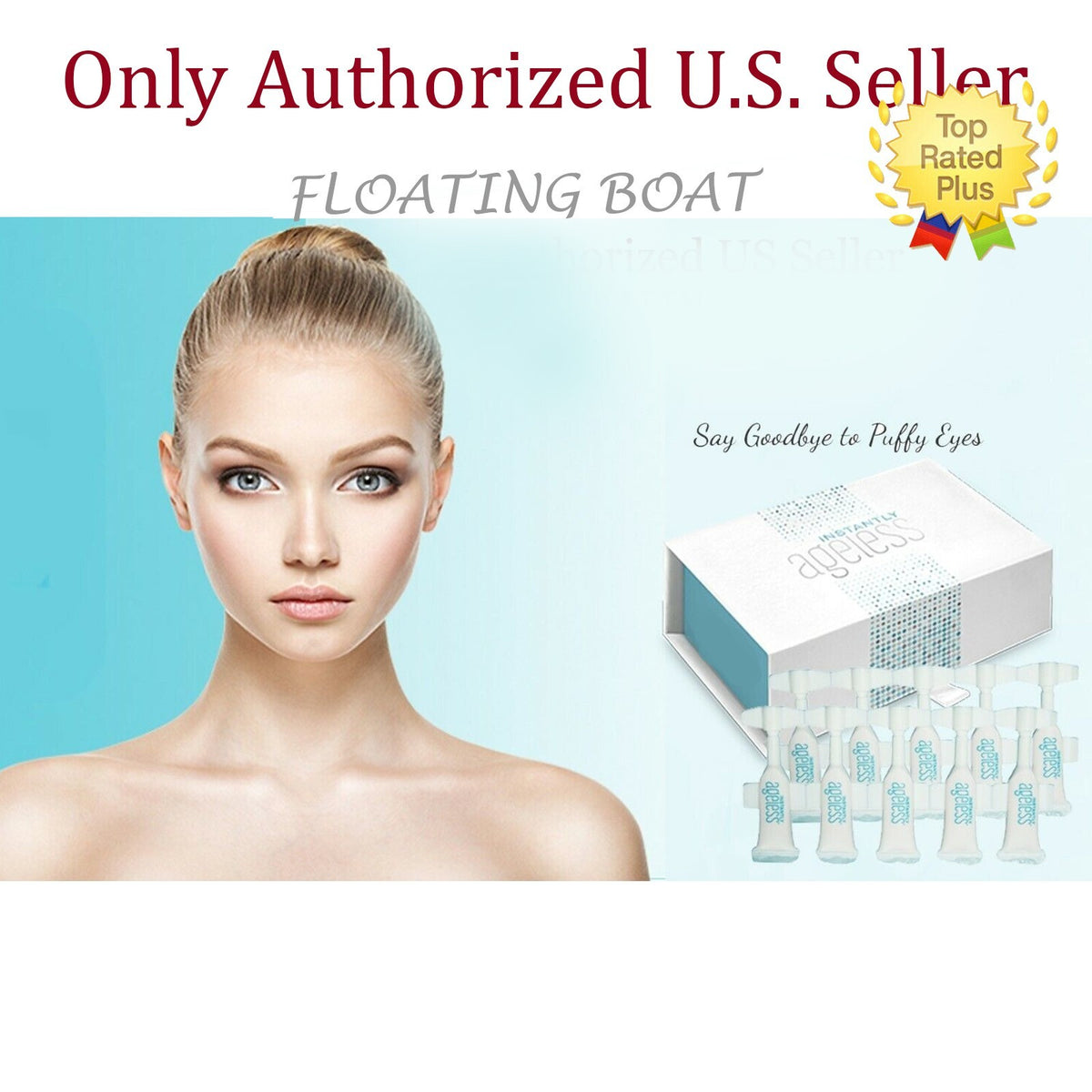 Instantly Ageless Wrinkle Remover & Eye Mask Vial Set - 25 Pack
