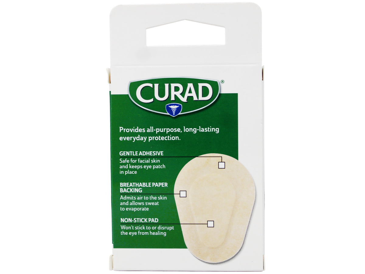 Non-Woven Paper Eye Patches 20 Count - First Aid Cover & Protect Injured Eyes