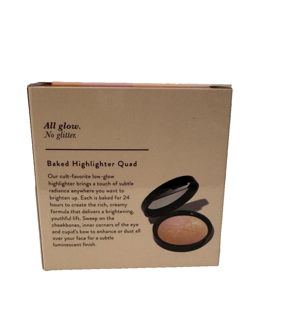 Laura Geller Natural Glow Highlighter Quad - Golden Rose & Portofino