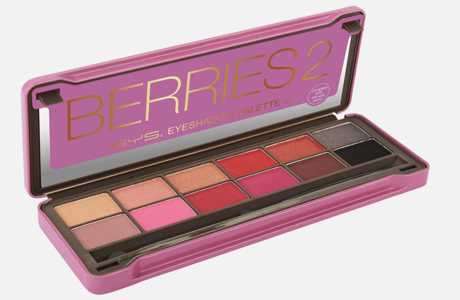 Eyeshadow Palette with Mirror - Berries Color Collection