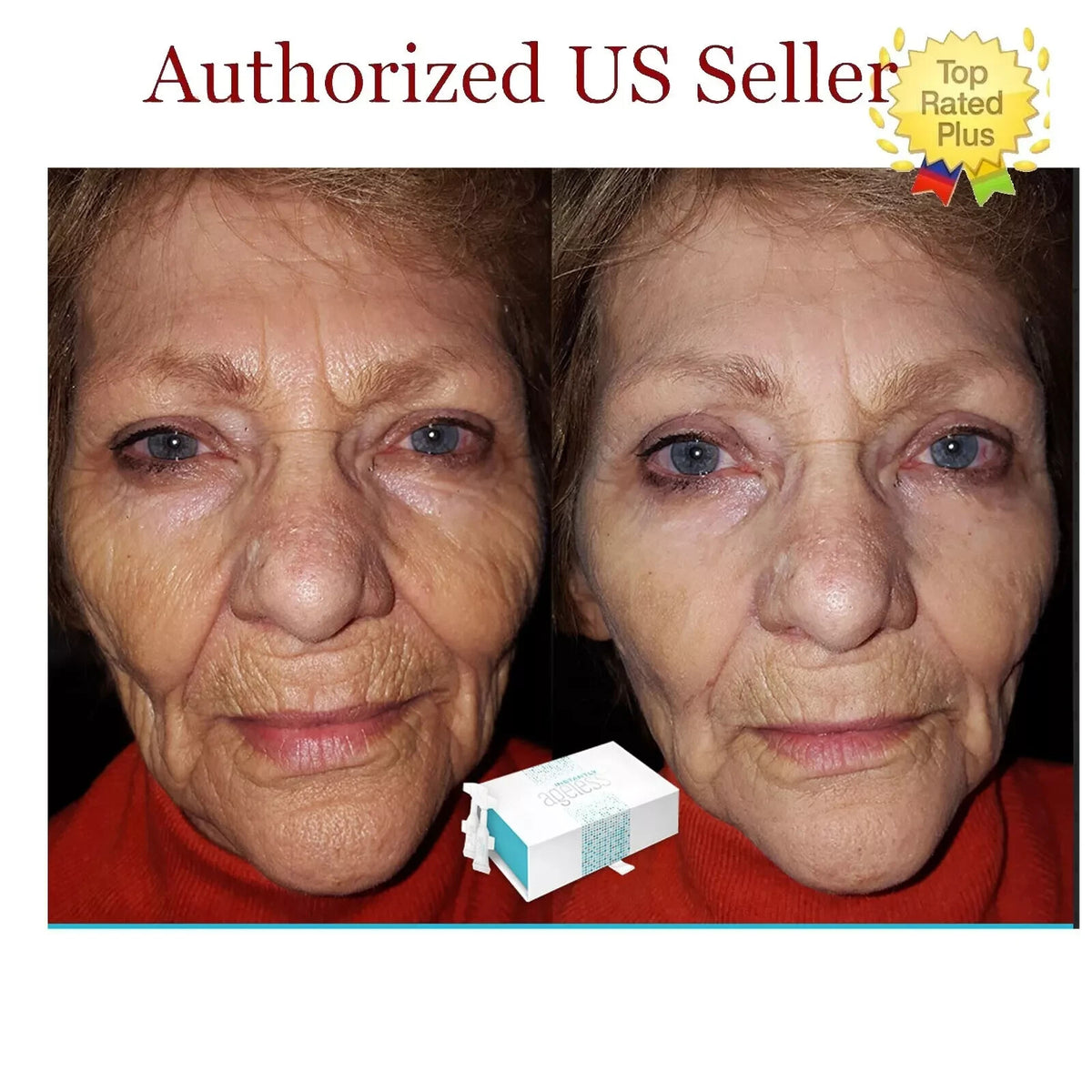 Instant Wrinkle & Fine Line Remover Vials - 20 Pack, Anti-Aging Skin Care