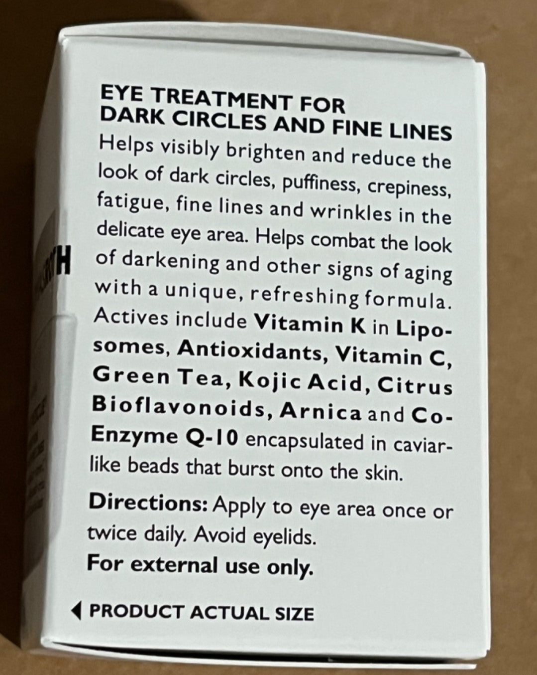 Peter Thomas Roth Power K Eye Rescue Cream 0.5 oz - Brightening Eye Care