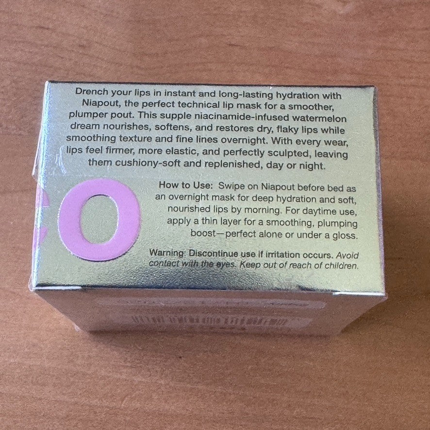 Watermelon Lip Mask Serum - Niacinamide Infused Full Size Lip Treatment
