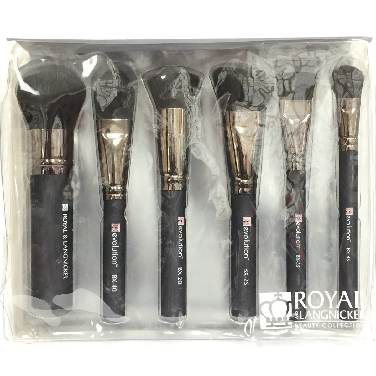Pro Complexion Makeup Brush Set - Royal & Langnickel Revolution BX-SET6