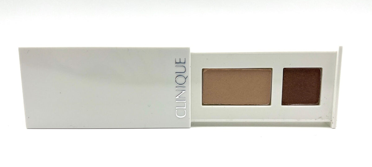 Eyeshadow Duo - Clinique All About Shadow 01 Like Mink, 1.7g
