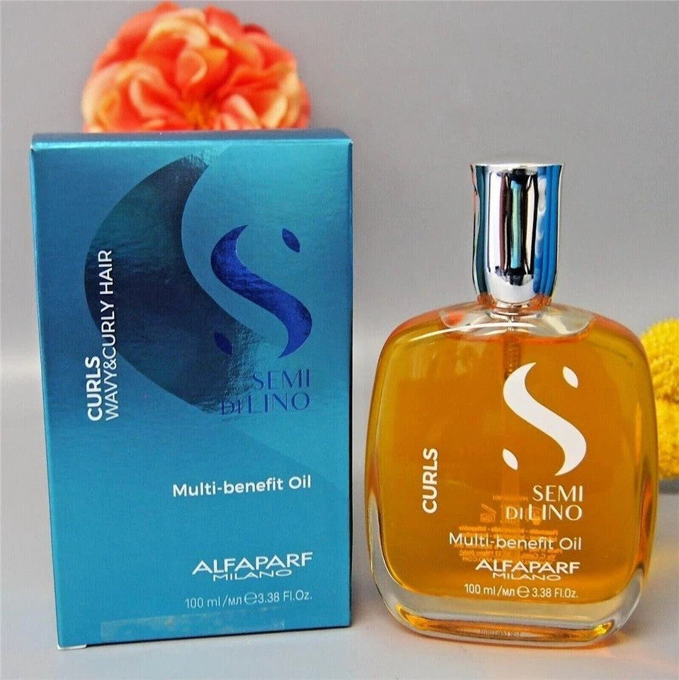 Multi-Benefit Hair Oil for Curly & Wavy Hair 100ml - Moisturizes & Protects