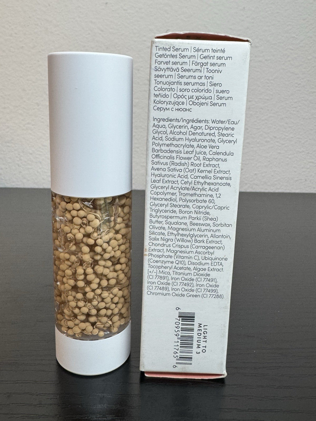 Jane Iredale Hydropure Tinted Serum Light to Medium 30ml - Hydrating Face Serum
