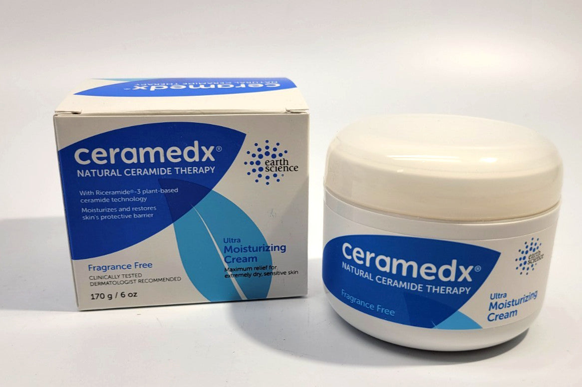Ceramedx Ultra Moisturizing Natural Cream, Fragrance Free, 6 oz