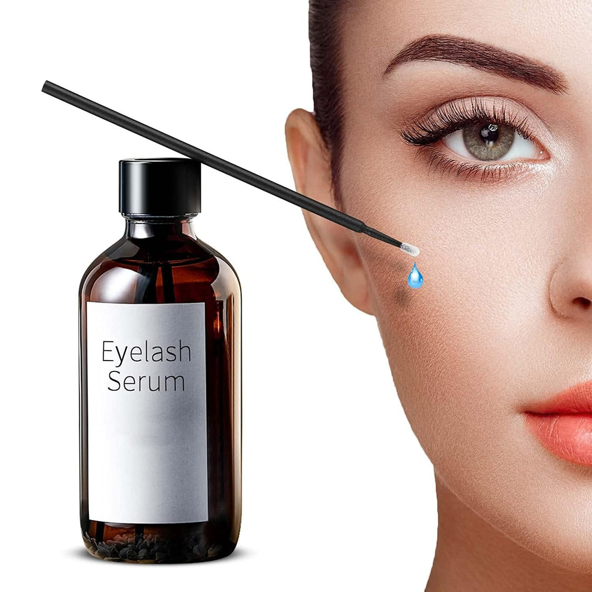 Disposable Micro Swabs for Eyelash Extensions - Precise Application & Detailing Set of 500