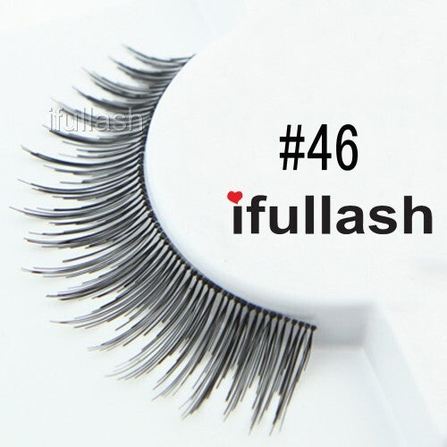 False Eyelashes 100% Human Hair, 6 or 12 Pairs – Natural Look
