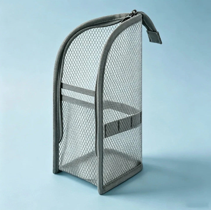 Standing Waterproof Travel Makeup Organizer with Multiple Compartments