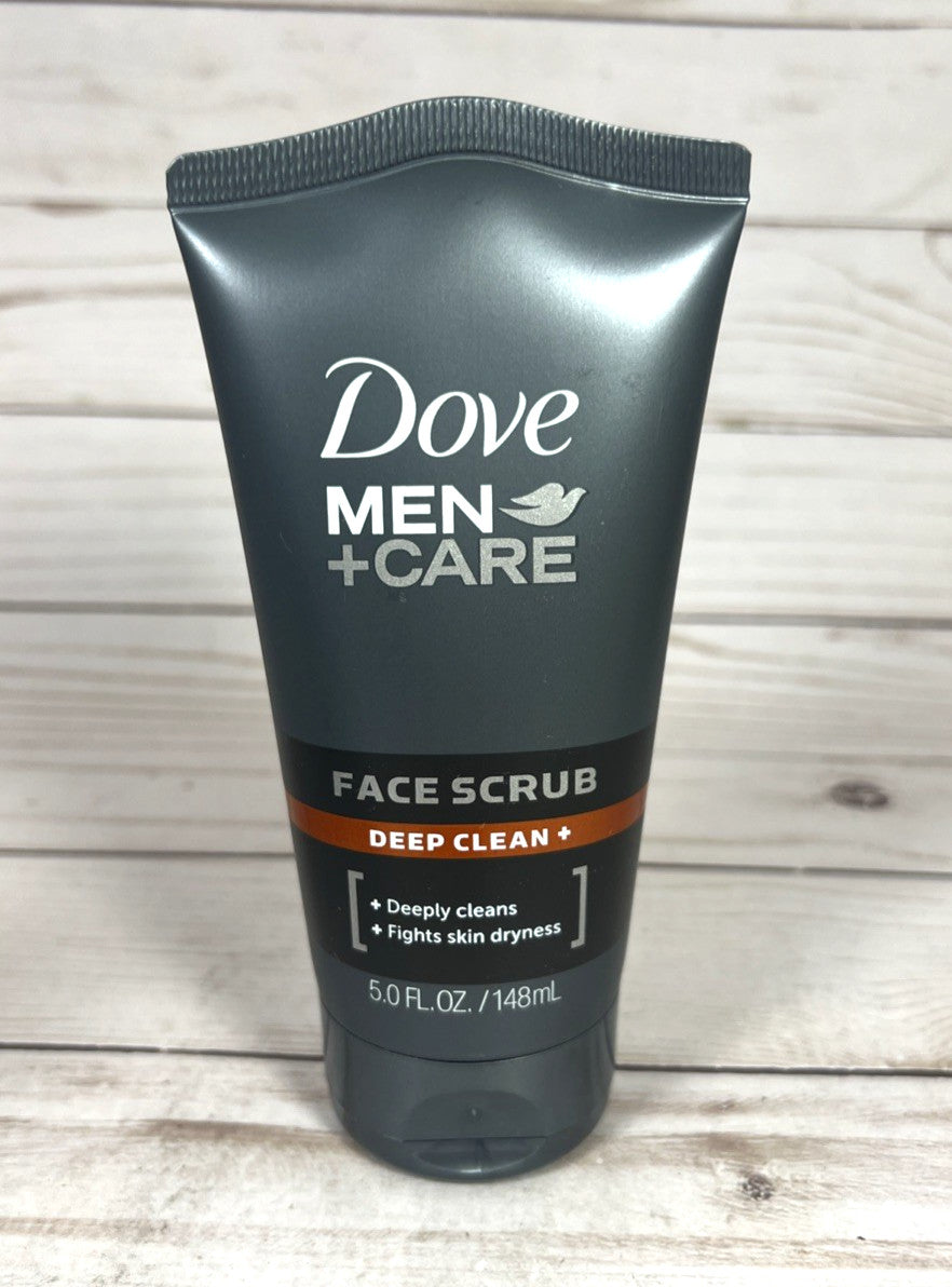 Dove Men + Care Face Scrub Deep Clean 5oz (3Pack)