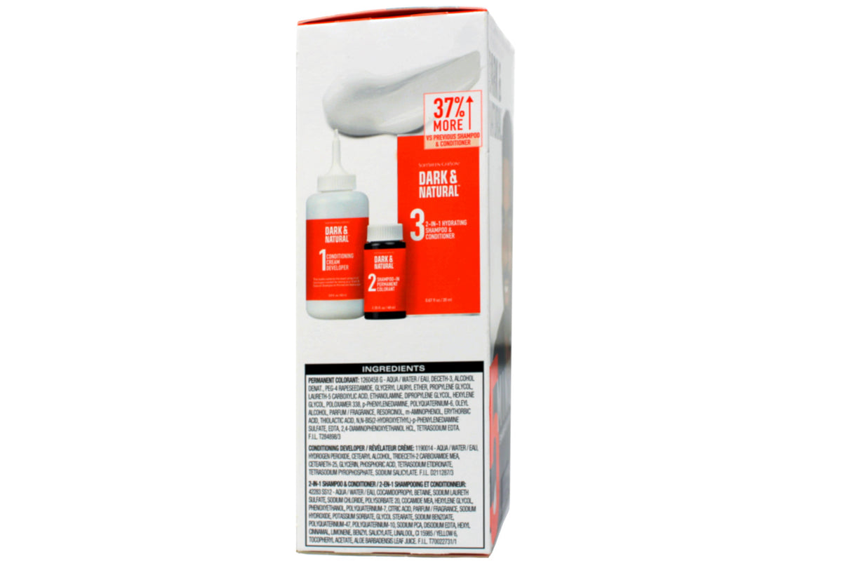 Men's Hair Dye 3 Pack - 5-Min Gray Coverage, Jet Black