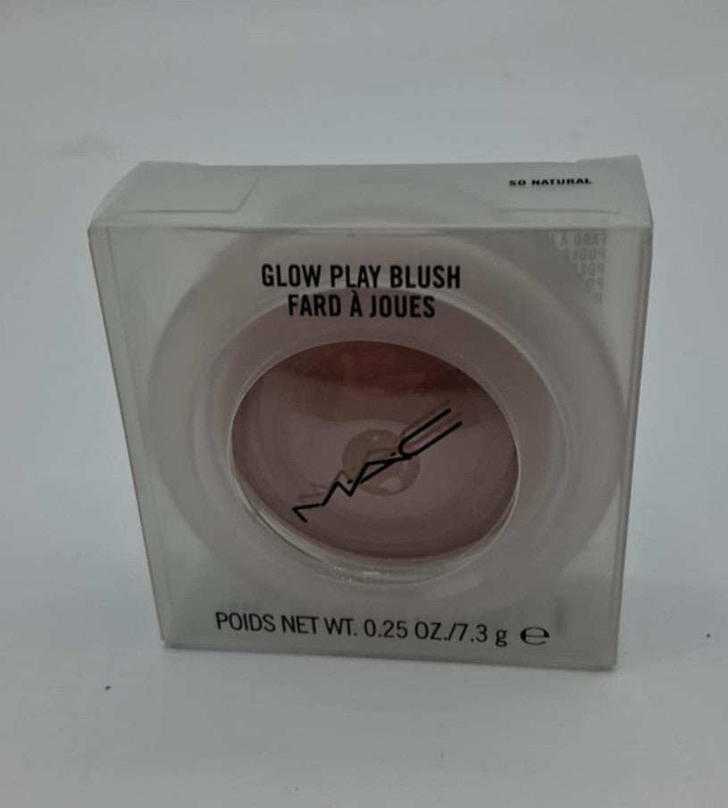 Glow Play Blush So Natural - Full Size 0.25oz Makeup for Radiant Skin