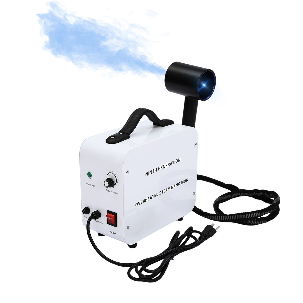 Nano Hair Steamer Spray Machine 1200W Blue Light