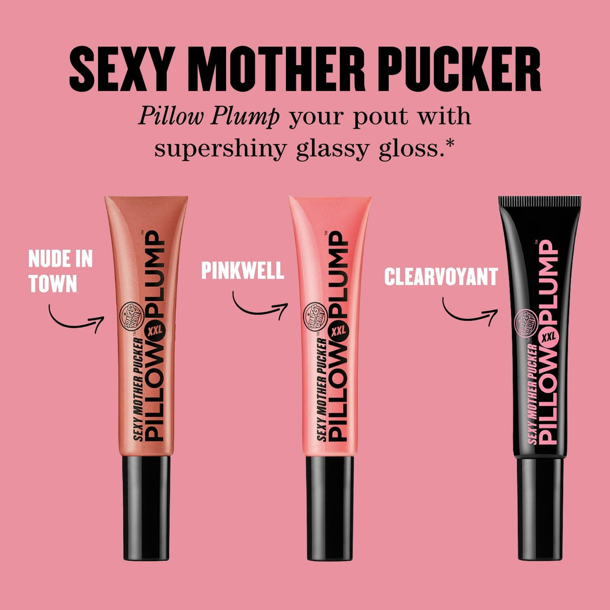 Volumizing Lip Gloss with Natural Oils - Clearvoyant, 0.33 Fl Oz