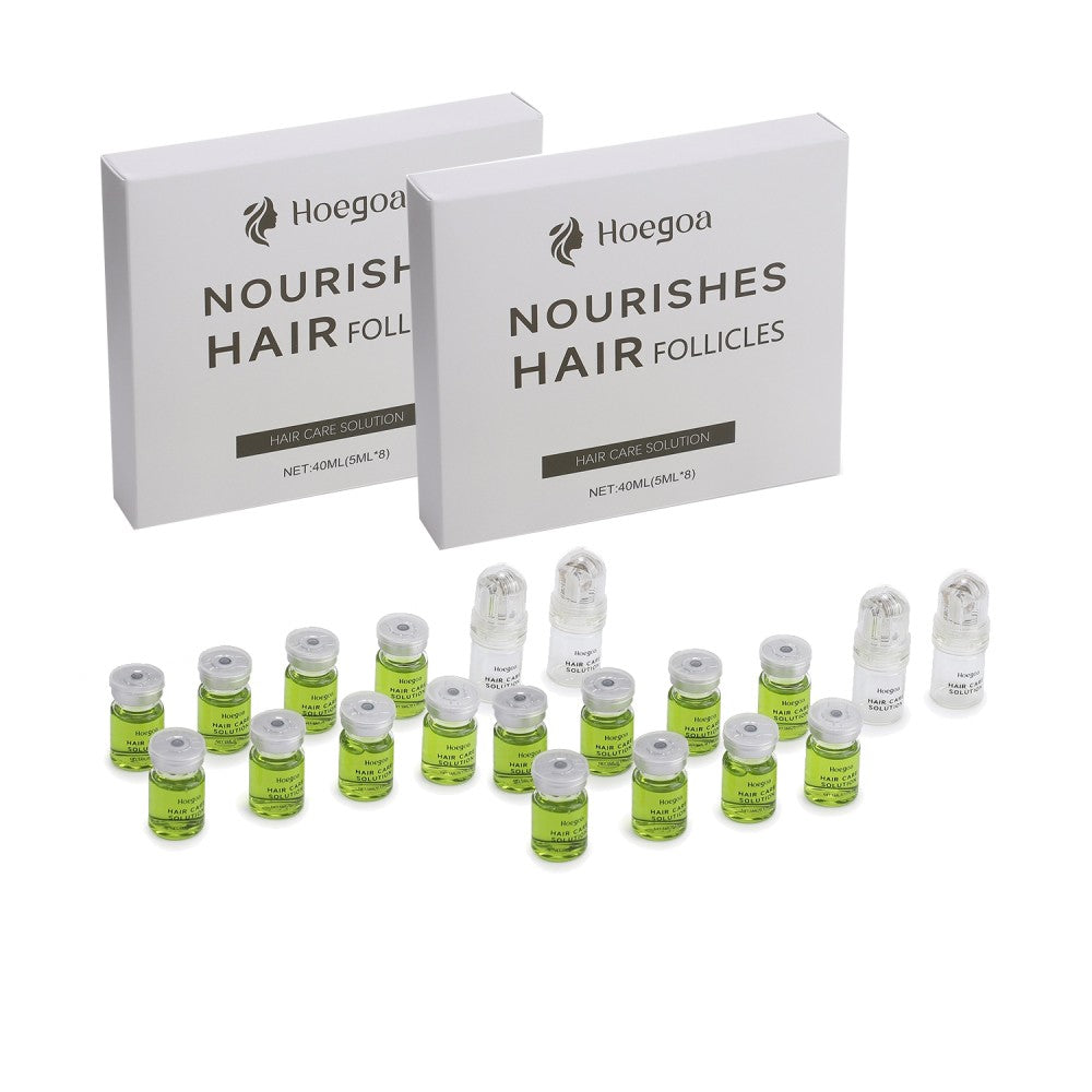 Microneedle Hair Growth Serum Roller - Scalp Nourishing Solution