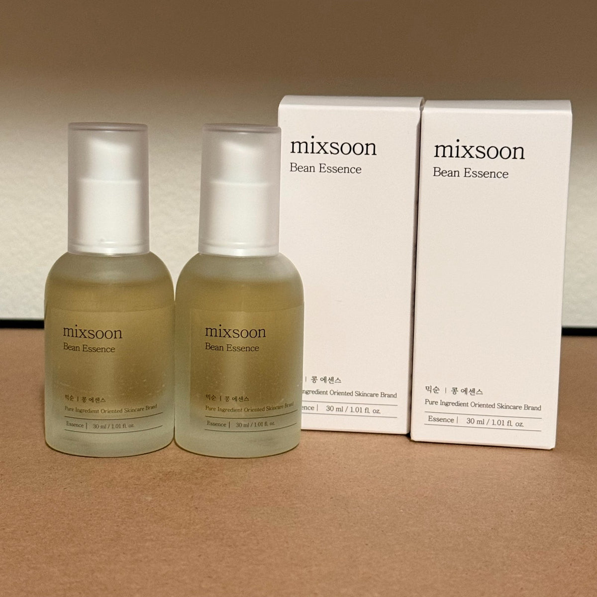 Bean Essence Serum 30ml, Hydrating & Exfoliating (2-Pack)