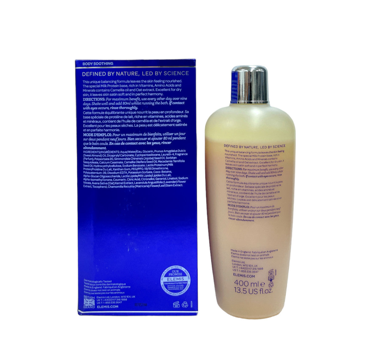 Elemis Skin Nourishing Milk Bath For Dry (400mL / 13.5oz) NEW