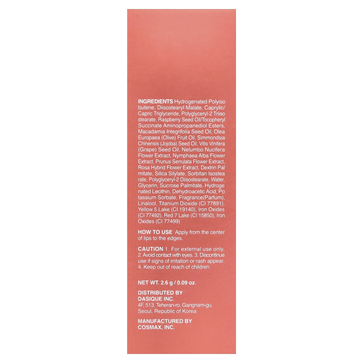 Lip Gloss with Dewy Shine in Honey Peach - 0.09 oz