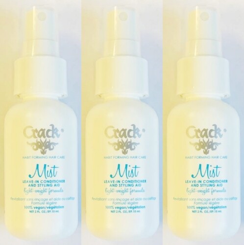 Leave-In Conditioner Spray 2 oz Hair Styling Aid - Crack