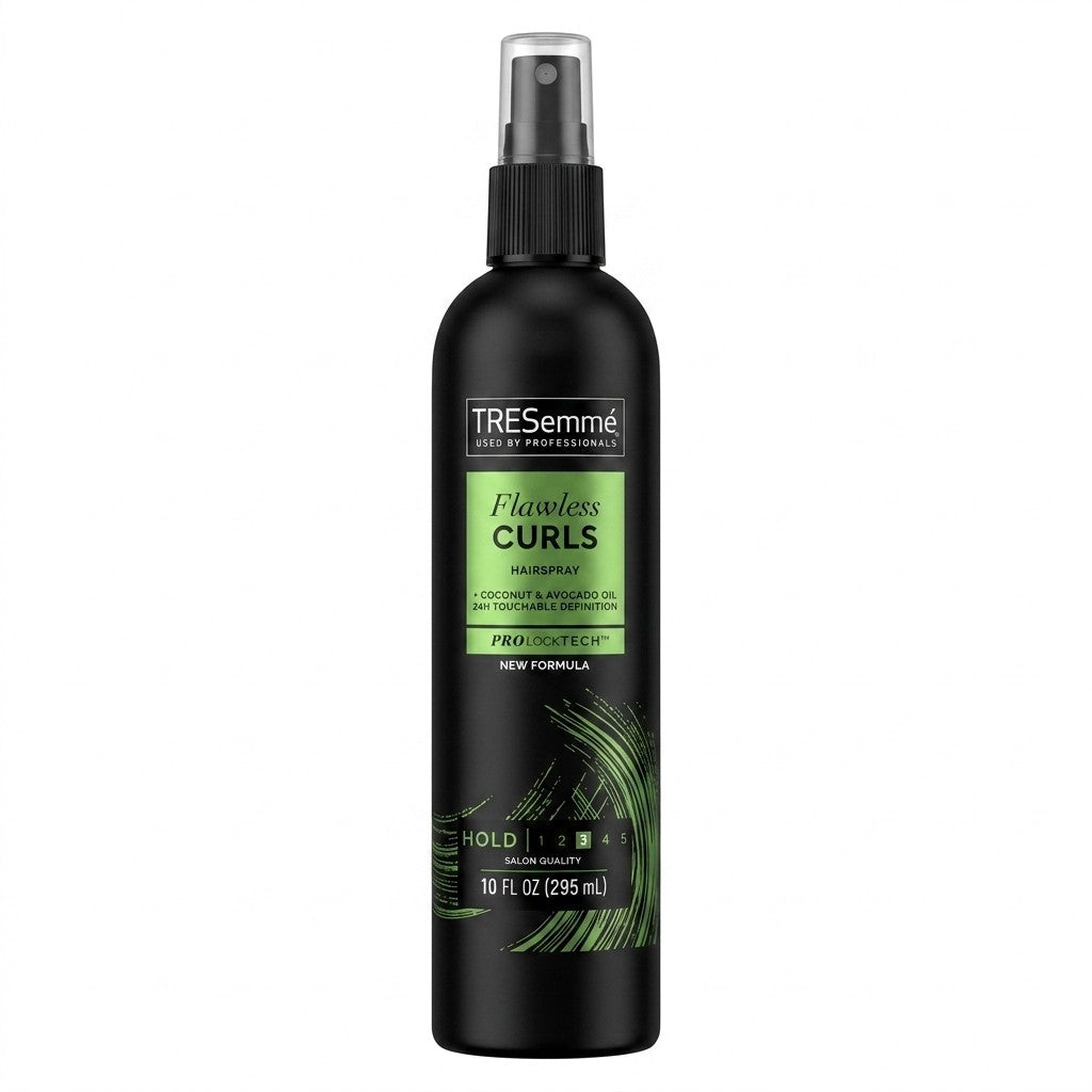 TRESemmé Flawless Curls Non-Aerosol Hairspray Level 3 Hold with Coconut & Avocado Oil