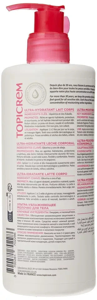 Ultra Moisturizing Body Milk 500ml - Sensitive Skin