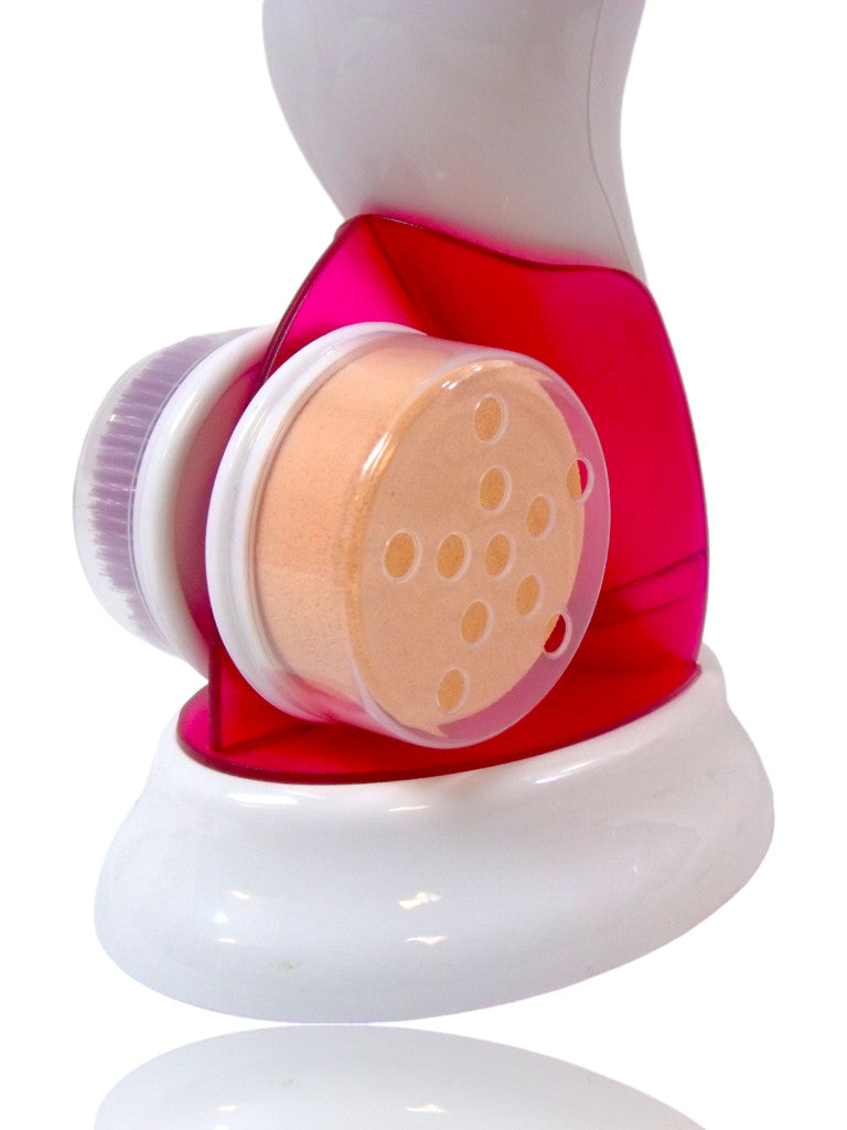 4-in-1 Electric "Facial Cleansing Brush Set" Face Body Exfoliating