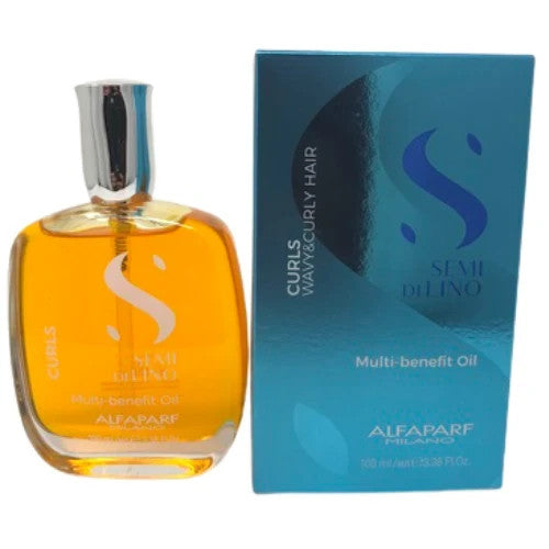 Multi-Benefit Hair Oil for Curly & Wavy Hair 100ml - Moisturizes & Protects