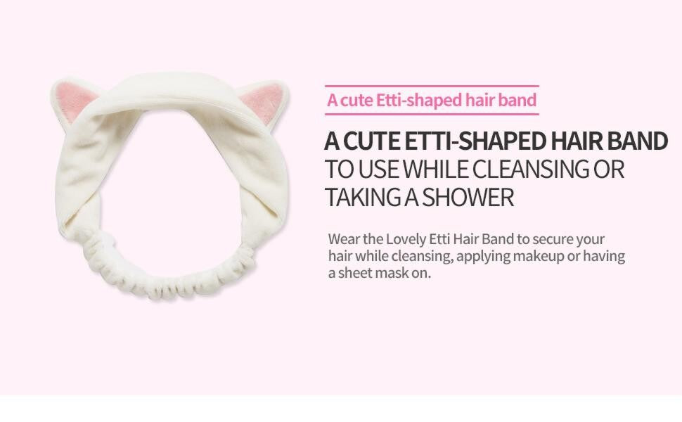 [ ETUDE HOUSE ] My Beauty Tool Lovely Etti Hair Band 1pc