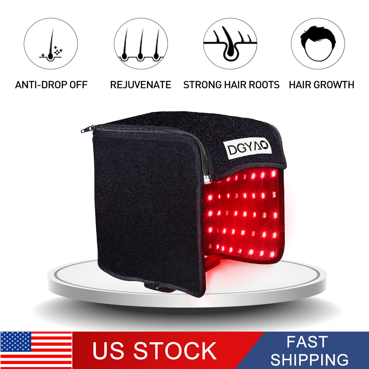 Infrared Red Light Therapy Helmet for Hair Loss & Regrowth