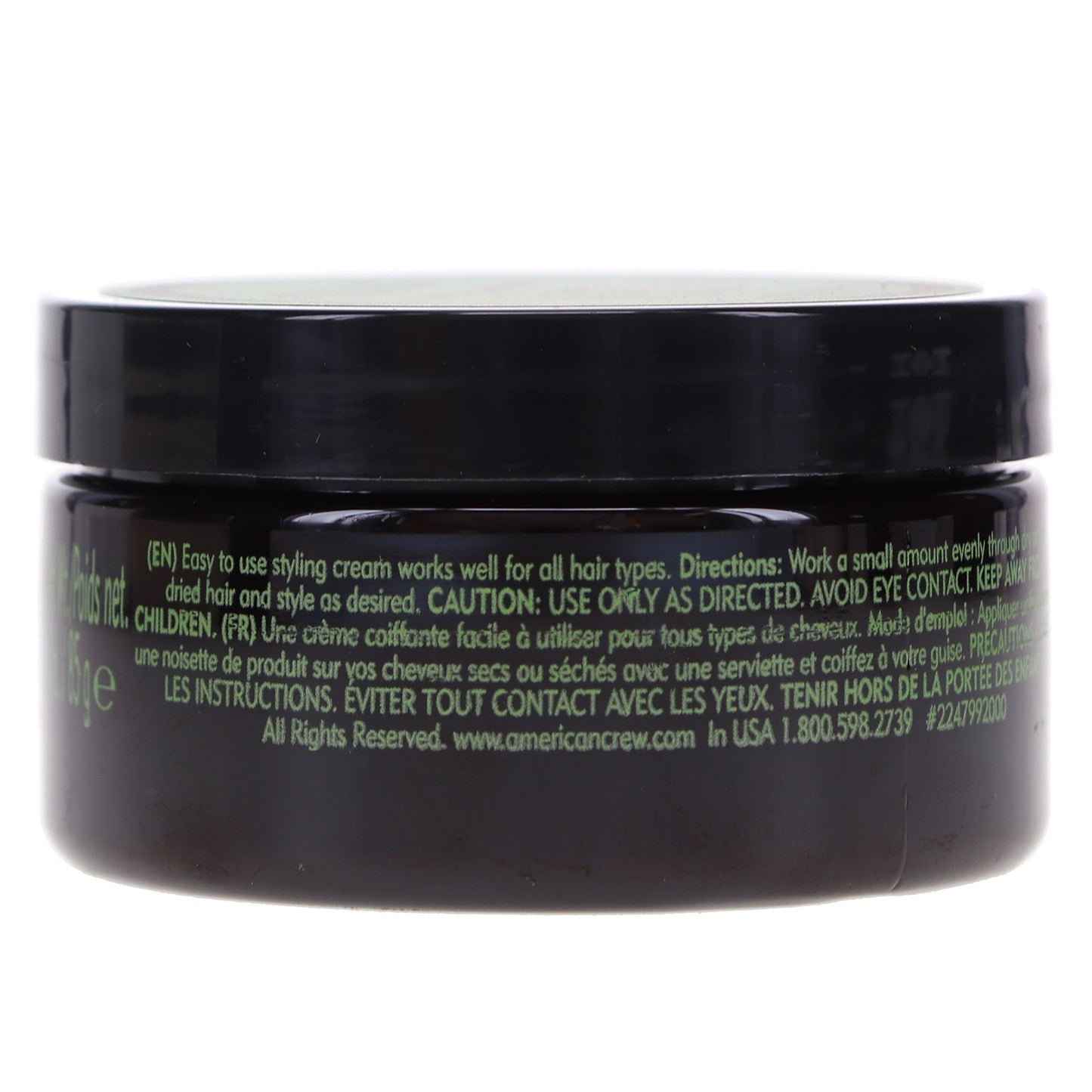 Hair Styling Cream Medium Hold & Shine for All Hair Types - 3 oz