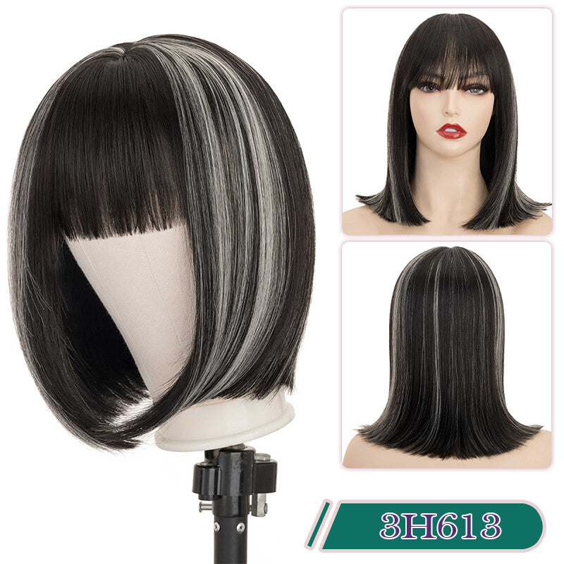 Long Ombre Wigs - Heat Resistant Synthetic Hair, Thick Full Wigs