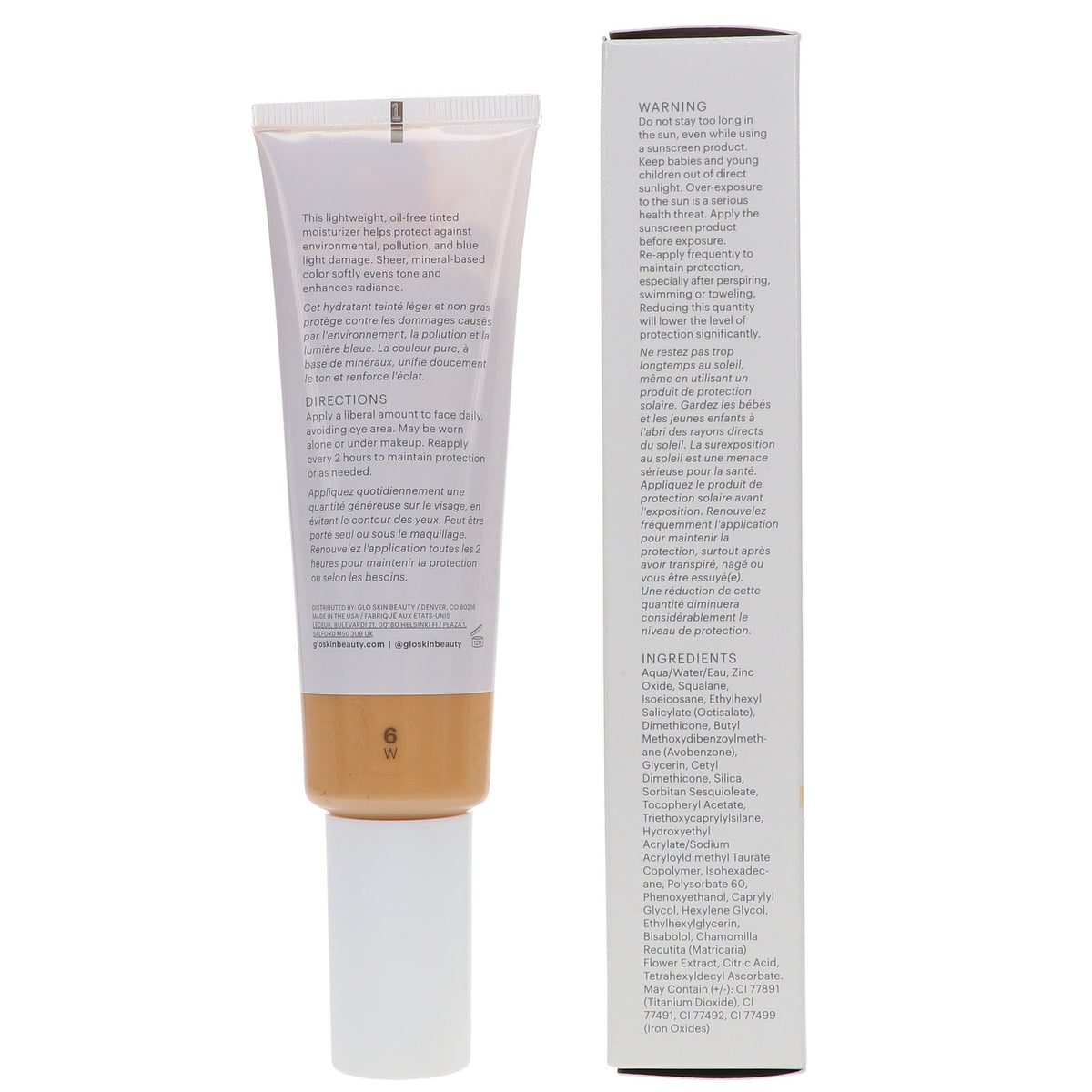 SPF 30 Anti-Pollution Moisturizer with Tinted Sunscreen - 1.7 oz