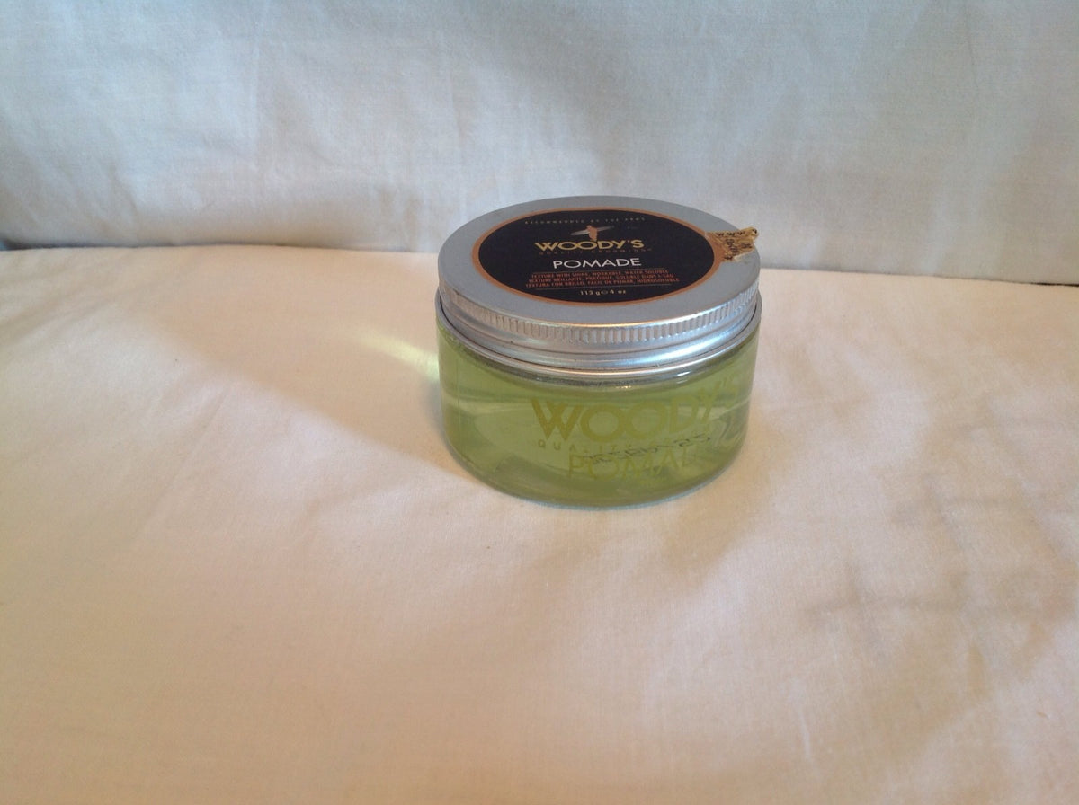 Woody's Pomade - Flexible Hold & Shine Water-Based 4 oz