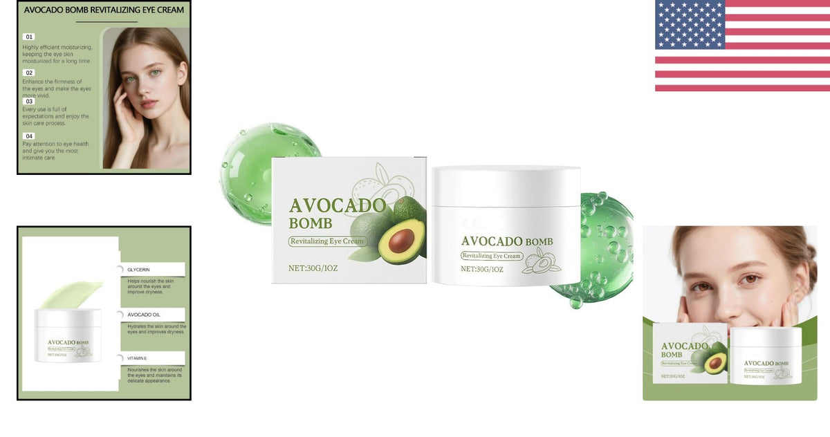 Avocado Eye Cream for Fine Lines Puffiness and Firming - 30g