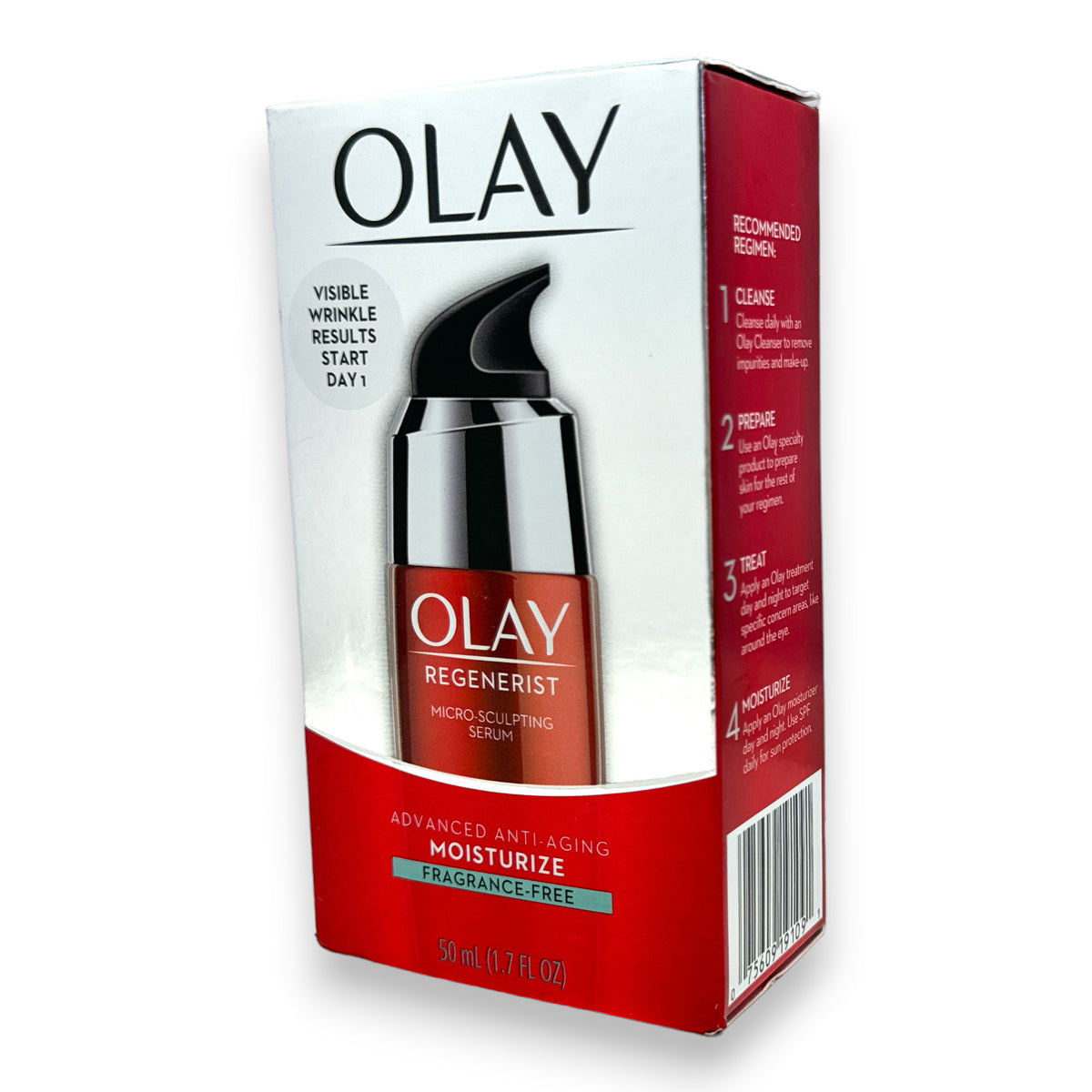 Olay Regenerist Micro-Sculpting Face Serum Fragrance-Free 50ml - Anti-Aging Moisturizer