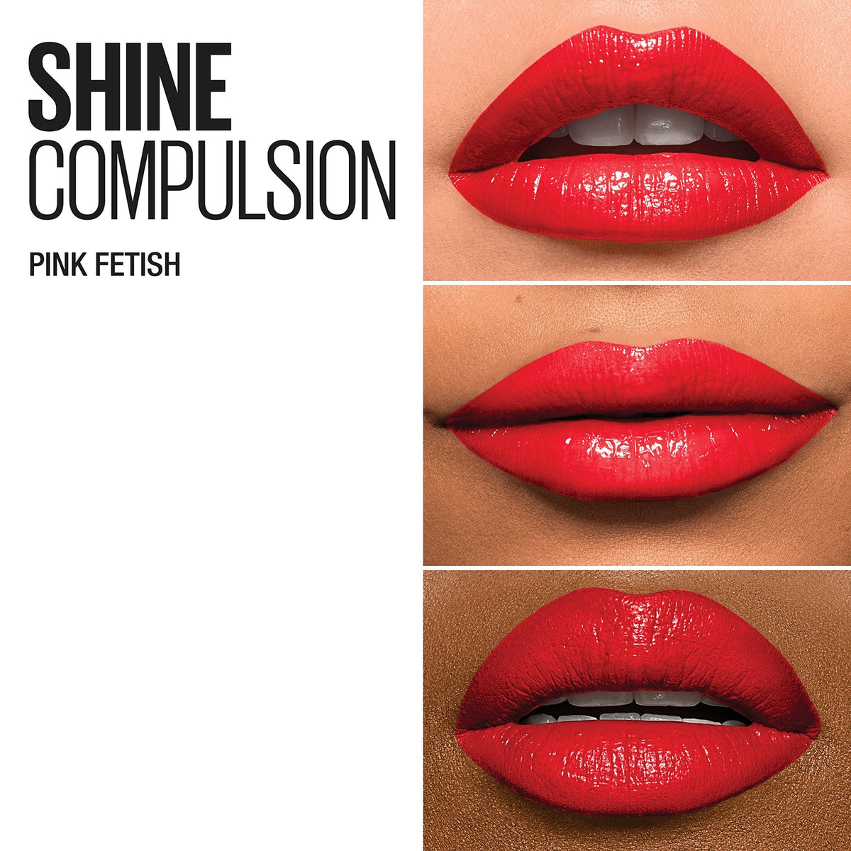 Oil-Infused Lipstick with High Shine - Pink