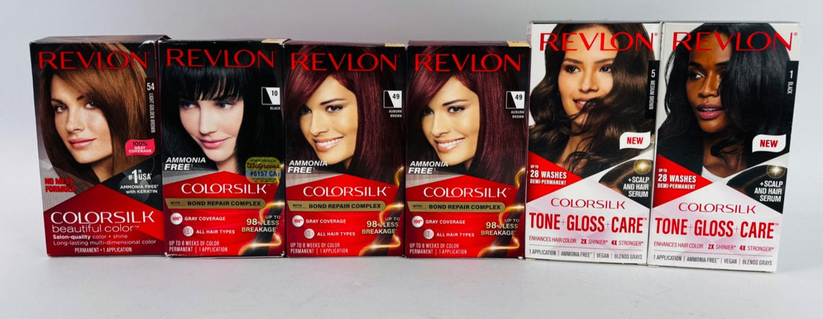 Hair Color Bundle - 5 Permanent & Demi-Permanent Dyes