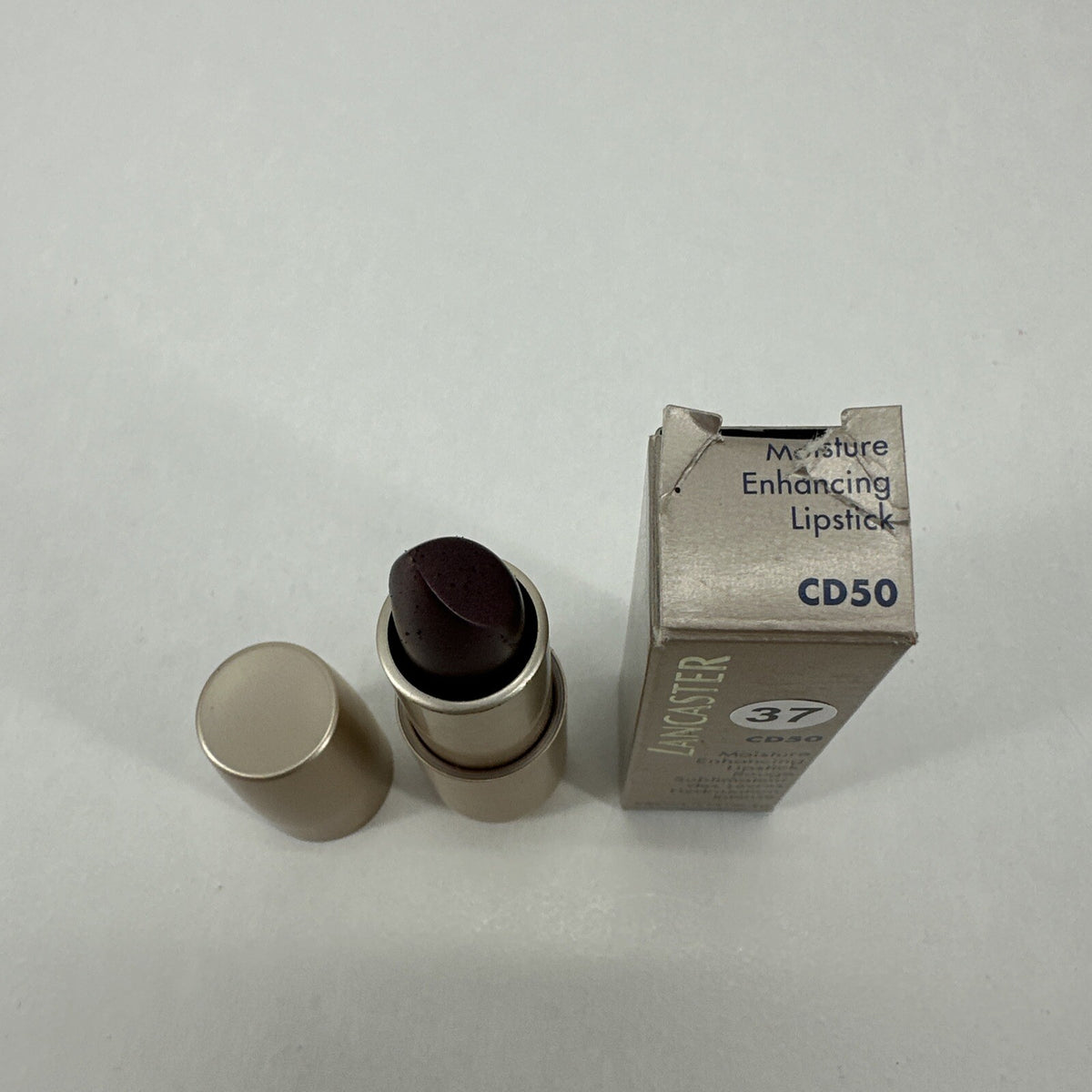 Vintage Lancaster CD50 Moisture-Enhancing Lipstick Rouge Shimmer - New Old Stock