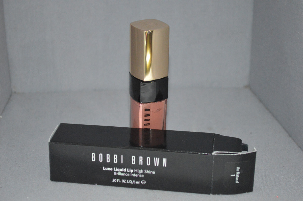 Luxe Liquid Lip Au Natural by Bobbi Brown 0.2 oz New Box