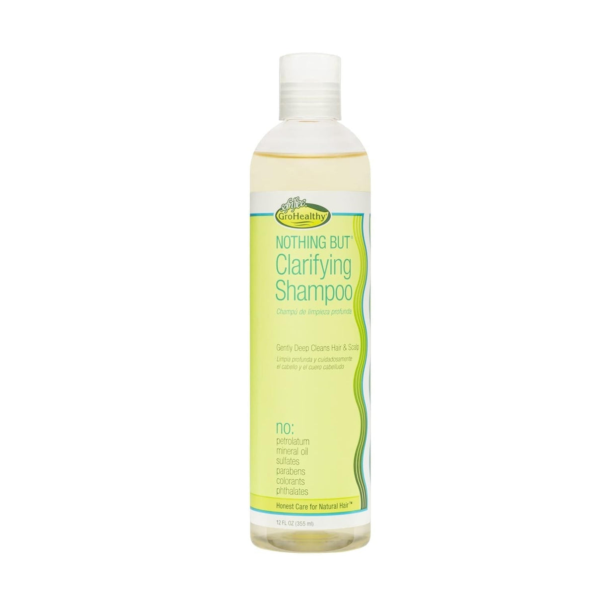 Sulfate-Free Clarifying Shampoo for All Hair Types - 12oz Revitalizes Dull Hair
