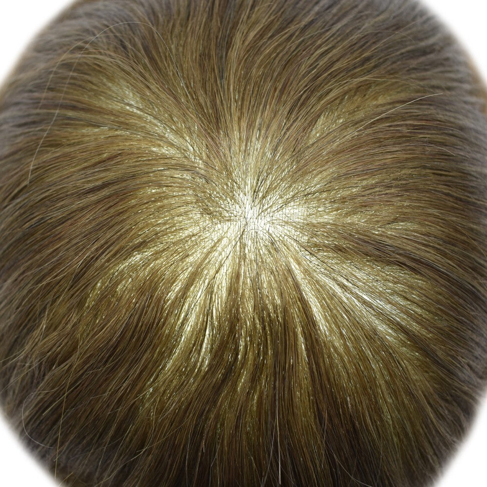 Men's Ultra Thin Skin Wig System - Hair Replacement, V-Loop 0.04-0.06mm