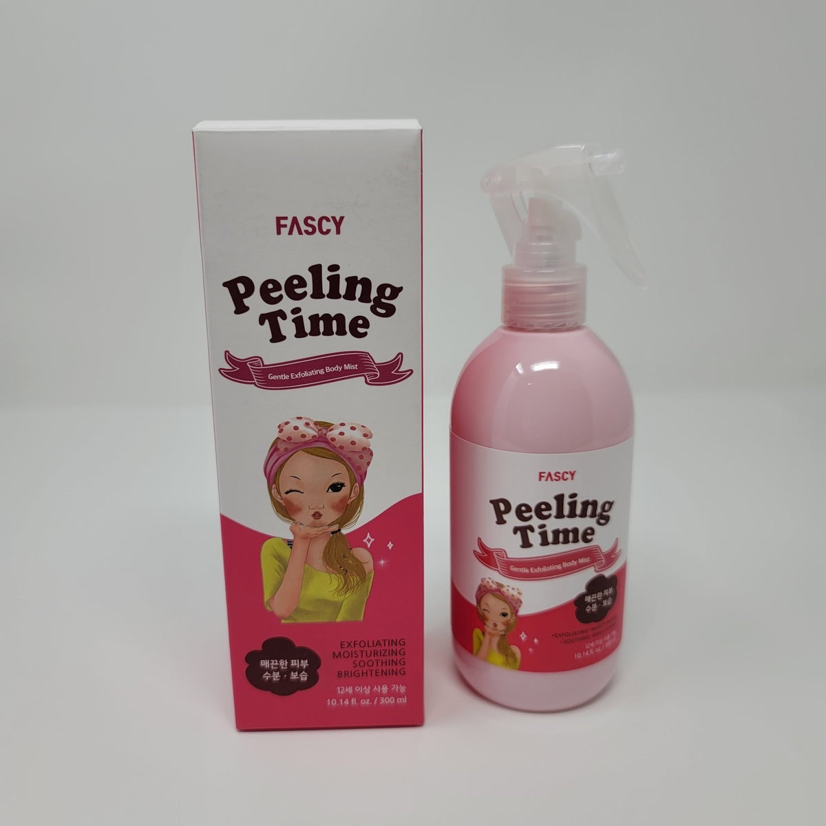 K Beauty Fascy Peeling Time Gentle Exfoliating Body Mist Spray 10.14